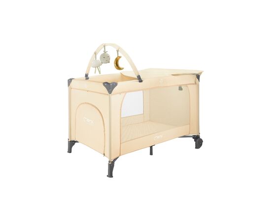 Дитячий манеж MoMi BELOVE PLUS бежевий (LOZE00026)