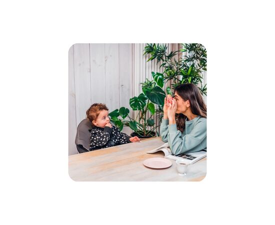 Стілець для годування MoMi Reki 2в1 Black (KRKA00033), зображення 8 Стілець для годування MoMi Reki 2в1 Black (KRKA00033), зображення 8