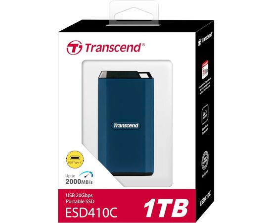 Накопитель SSD USB Type-C 1TB ESD410C Transcend (TS1TESD410C), изображение 5 Накопитель SSD USB Type-C 1TB ESD410C Transcend (TS1TESD410C), изображение 5