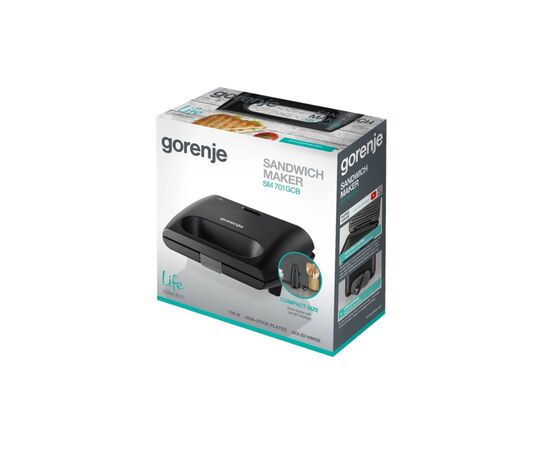 Электрогриль Gorenje SM701SB, изображение 2 Электрогриль Gorenje SM701SB, изображение 2
