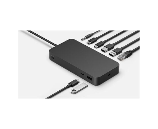 Порт-реплікатор Microsoft Docking Station 165 W - Thunderbolt 4 (T8I-00001), зображення 3 Порт-реплікатор Microsoft Docking Station 165 W - Thunderbolt 4 (T8I-00001), зображення 3