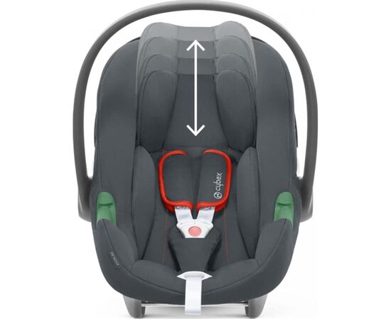 Автокрісло Cybex Aton B2 i-Size / Steel Grey dark grey (521003593), зображення 4 Автокрісло Cybex Aton B2 i-Size / Steel Grey dark grey (521003593), зображення 4