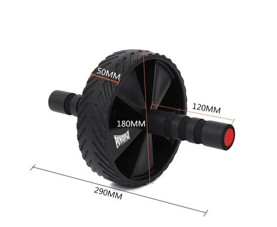 Ролик для пресса PowerPlay AB Wheel Pro Чорний (PP_4344_Black), изображение 10