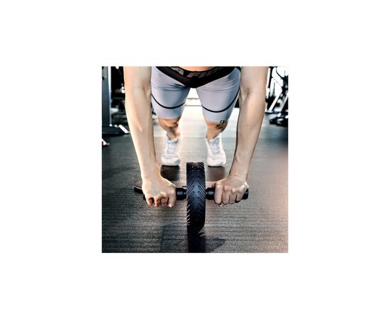 Ролик для пресса PowerPlay AB Wheel Pro Чорний (PP_4344_Black), изображение 8