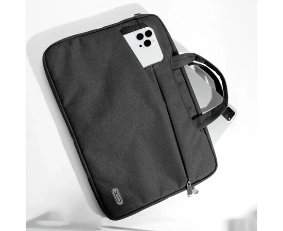 Сумка для ноутбука XO 14" CB01 black (CB01-14.black), изображение 4 Сумка для ноутбука XO 14" CB01 black (CB01-14.black), изображение 4