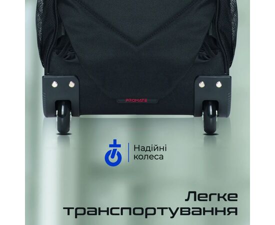 Рюкзак для ноутбука Promate 15.6" Compact-TR black (compact-tr.black), изображение 2 Рюкзак для ноутбука Promate 15.6" Compact-TR black (compact-tr.black), изображение 2