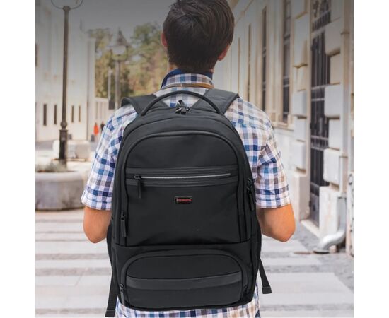 Рюкзак для ноутбука Promate 15.6" ElitePack-Go Black (elitepack-go), изображение 6 Рюкзак для ноутбука Promate 15.6" ElitePack-Go Black (elitepack-go), изображение 6