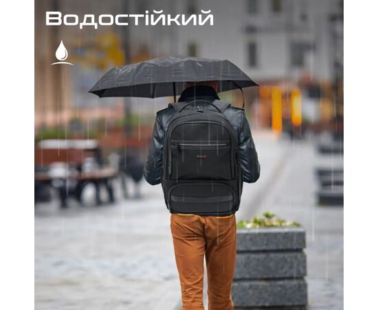 Рюкзак для ноутбука Promate 15.6" ElitePack-Go Black (elitepack-go), изображение 7 Рюкзак для ноутбука Promate 15.6" ElitePack-Go Black (elitepack-go), изображение 7
