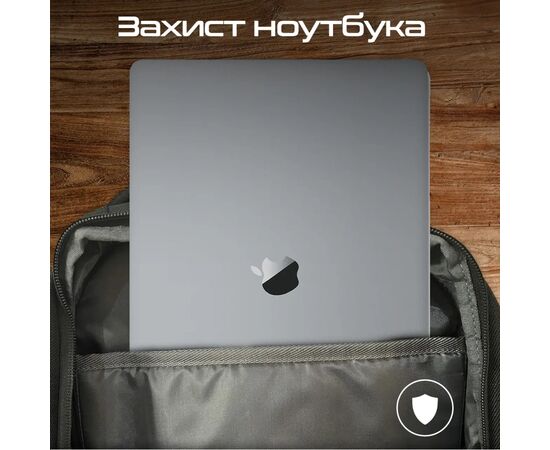 Рюкзак для ноутбука Promate 15.6" ElitePack-Lite Black (elitepack-lite), изображение 4 Рюкзак для ноутбука Promate 15.6" ElitePack-Lite Black (elitepack-lite), изображение 4