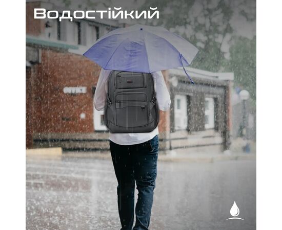 Рюкзак для ноутбука Promate 15.6" ElitePack-Lite Black (elitepack-lite), изображение 7 Рюкзак для ноутбука Promate 15.6" ElitePack-Lite Black (elitepack-lite), изображение 7