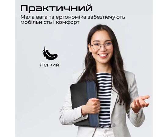 Чехол для ноутбука Promate 13" Limber-SB Black (limber-sb.black), изображение 6 Чехол для ноутбука Promate 13" Limber-SB Black (limber-sb.black), изображение 6