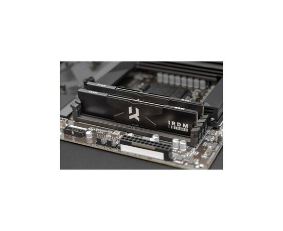 Модуль памяти для компьютера DDR5 32GB (2x16GB) 6000 MHz IRDM Black Goodram (IR-6000D564L36S/32GDC), изображение 10 Модуль памяти для компьютера DDR5 32GB (2x16GB) 6000 MHz IRDM Black Goodram (IR-6000D564L36S/32GDC), изображение 10