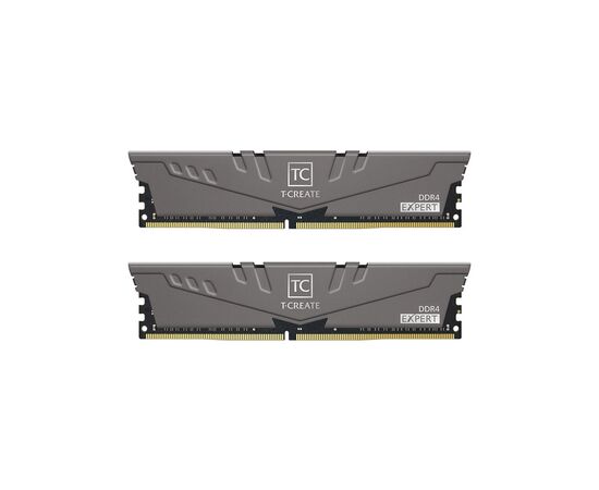 Модуль памяти для компьютера DDR4 16GB (2x8GB) 3200 MHz T-Create Expert Gray Team (TTCED416G3200HC16FDC01)