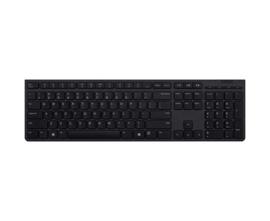 Клавіатура Lenovo Professional Wireless Rechargeable Black (4Y41K04077)