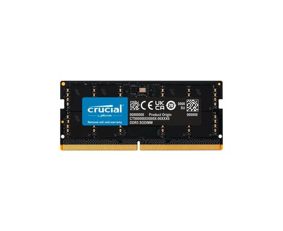 Модуль памяти для ноутбука SoDIMM DDR5 64GB 5600 MHz Micron (CT64G56C46S5)