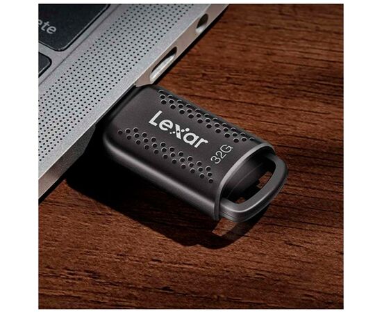 USB флеш накопитель Lexar 32GB JumpDrive V400 Black USB 3.0 (LJDV400032G-BNBNG), изображение 7 USB флеш накопитель Lexar 32GB JumpDrive V400 Black USB 3.0 (LJDV400032G-BNBNG), изображение 7