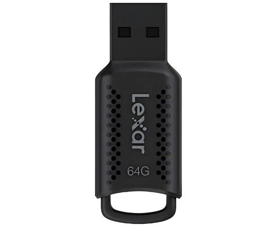USB флеш накопитель Lexar 64GB JumpDrive V400 Black USB 3.0 (LJDV400064G-BNBNG), изображение 2 USB флеш накопитель Lexar 64GB JumpDrive V400 Black USB 3.0 (LJDV400064G-BNBNG), изображение 2