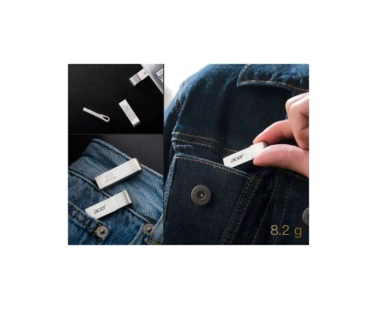 USB флеш накопитель Acer 32GB UF300 Silver USB 3.2 (BL.9BWWA.517), изображение 7