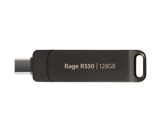 USB флеш накопитель Patriot 128GB Rage R550 Matte Black USB 3.2/Type-C (PE128GR550DSAD)