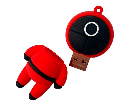 USB флеш накопитель Wibrand 16GB Squid Game Red USB 2.0 (WI2.0/SG16R), изображение 3 USB флеш накопитель Wibrand 16GB Squid Game Red USB 2.0 (WI2.0/SG16R), изображение 3