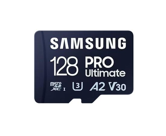 Карта памяти Samsung 128GB microSDXC class 10 UHS-I U3 V30 A2 Pro Ultimate (MB-MY128SA/WW)