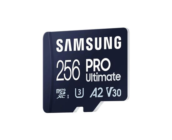 Карта памяти Samsung 256GB microSDXC class 10 UHS-I U3 V30 A2 Pro Ultimate (MB-MY256SA/WW), изображение 2 Карта памяти Samsung 256GB microSDXC class 10 UHS-I U3 V30 A2 Pro Ultimate (MB-MY256SA/WW), изображение 2