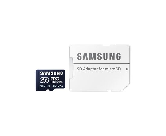 Карта памяти Samsung 256GB microSDXC class 10 UHS-I U3 V30 A2 Pro Ultimate (MB-MY256SA/WW), изображение 6 Карта памяти Samsung 256GB microSDXC class 10 UHS-I U3 V30 A2 Pro Ultimate (MB-MY256SA/WW), изображение 6