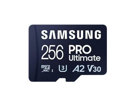 Карта памяти Samsung 256GB microSDXC class 10 UHS-I U3 V30 A2 Pro Ultimate (MB-MY256SA/WW)