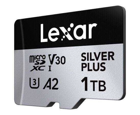 Карта памяти Lexar 1TB microSDXC class 10 UHS-I U3 V30 A2 Professional Silver (LMSSIPL001T-BNANG), изображение 2 Карта памяти Lexar 1TB microSDXC class 10 UHS-I U3 V30 A2 Professional Silver (LMSSIPL001T-BNANG), изображение 2