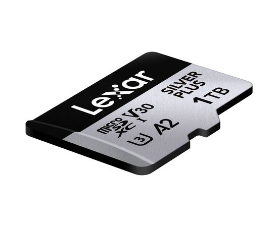 Карта памяти Lexar 1TB microSDXC class 10 UHS-I U3 V30 A2 Professional Silver (LMSSIPL001T-BNANG), изображение 3 Карта памяти Lexar 1TB microSDXC class 10 UHS-I U3 V30 A2 Professional Silver (LMSSIPL001T-BNANG), изображение 3