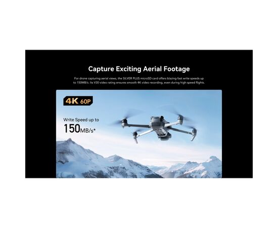 Карта памяти Lexar 64GB microSDXC class 10 UHS-I U3 V30 A2 Professional Silver (LMSSIPL064G-BNANG), изображение 8 Карта памяти Lexar 64GB microSDXC class 10 UHS-I U3 V30 A2 Professional Silver (LMSSIPL064G-BNANG), изображение 8