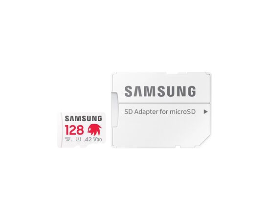Карта памяти Samsung 128GB microSDXC class 10 UHS-I U3 V30 Pro Plus Sonic (MB-MD128SA/LC1), изображение 6 Карта памяти Samsung 128GB microSDXC class 10 UHS-I U3 V30 Pro Plus Sonic (MB-MD128SA/LC1), изображение 6