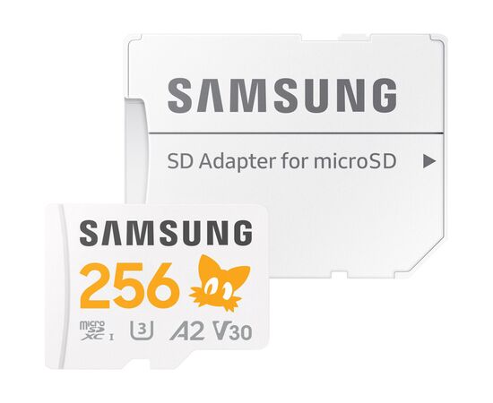 Карта памяти Samsung 256GB microSDXC class 10 UHS-I U3 V30 Pro Plus Sonic (MB-MD256SA/LC1), изображение 2 Карта памяти Samsung 256GB microSDXC class 10 UHS-I U3 V30 Pro Plus Sonic (MB-MD256SA/LC1), изображение 2