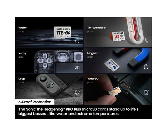 Карта памяти Samsung 256GB microSDXC class 10 UHS-I U3 V30 Pro Plus Sonic (MB-MD256SA/LC1), изображение 4 Карта памяти Samsung 256GB microSDXC class 10 UHS-I U3 V30 Pro Plus Sonic (MB-MD256SA/LC1), изображение 4