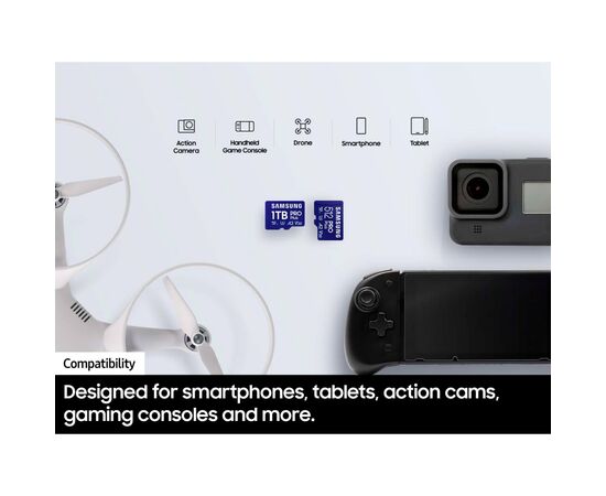 Карта памяти Samsung 256GB microSDXC class 10 UHS-I U3 V30 Pro Plus (MB-MD256SB/WW), изображение 4