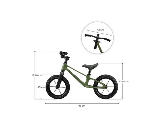 Беговел Kinderkraft Eter Green (KRETER00GRE0000) (5902533927227), изображение 6 Беговел Kinderkraft Eter Green (KRETER00GRE0000) (5902533927227), изображение 6