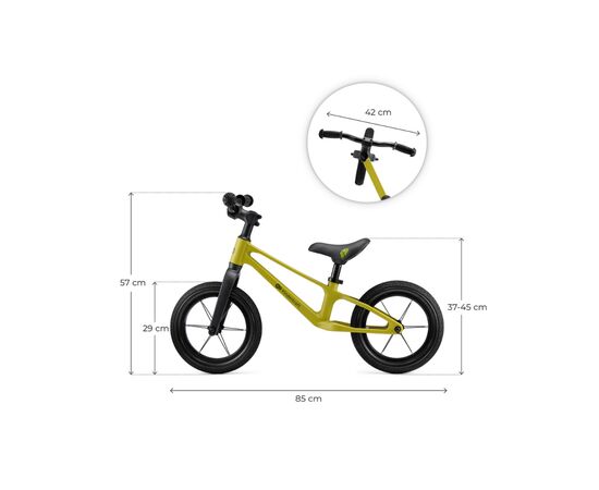 Беговел Kinderkraft Eter Lime (KRETER00LIM0000) (5902533927234), изображение 5 Беговел Kinderkraft Eter Lime (KRETER00LIM0000) (5902533927234), изображение 5