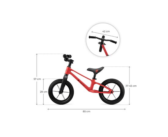 Беговел Kinderkraft Eter Red (KRETER00RED0000) (5902533927210), изображение 6 Беговел Kinderkraft Eter Red (KRETER00RED0000) (5902533927210), изображение 6