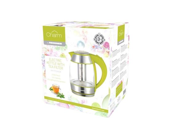 Электрочайник HEINNER HEK-TF2200GR, изображение 4 Электрочайник HEINNER HEK-TF2200GR, изображение 4