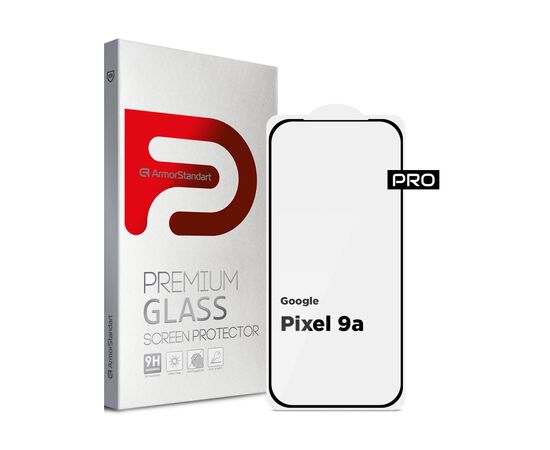 Стекло защитное Armorstandart Pro Google Pixel 9a Black (ARM83564)