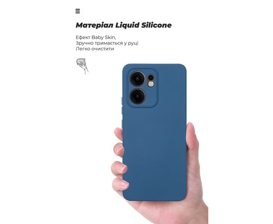Чехол для мобильного телефона Armorstandart ICON OPPO Reno13 F 4G / Reno13 F 5G / Reno13 FS 5G Camera cover Dark Blue (ARM82931), изображение 7