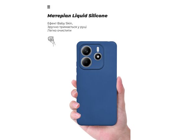 Чехол для мобильного телефона Armorstandart ICON Xiaomi Redmi Note 14 5G Camera cover Dark Blue (ARM79820), изображение 7