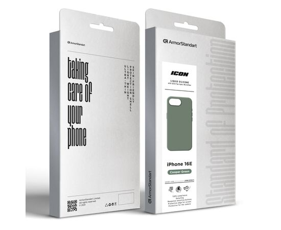Чехол для мобильного телефона Armorstandart ICON2 Case Apple iPhone 16e Copper Green (ARM83967), изображение 3