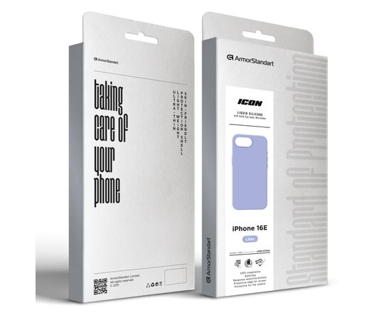 Чехол для мобильного телефона Armorstandart ICON2 Case Apple iPhone 16e Lilac (ARM83966), изображение 3