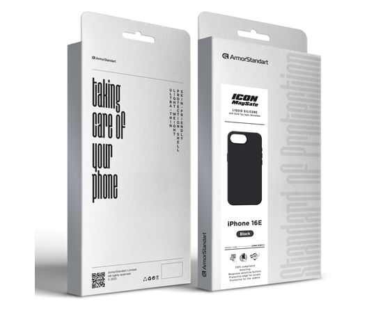 Чехол для мобильного телефона Armorstandart ICON2 MagSafe Apple iPhone 16e Black (ARM83851), изображение 3
