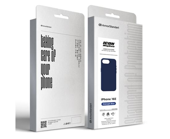 Чехол для мобильного телефона Armorstandart ICON2 MagSafe Apple iPhone 16e Midnight Blue (ARM83968), изображение 3