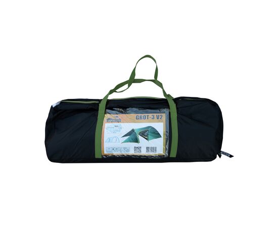 Палатка Tramp Grot 3 (v2) Green (UTRT-036), изображение 12 Палатка Tramp Grot 3 (v2) Green (UTRT-036), изображение 12