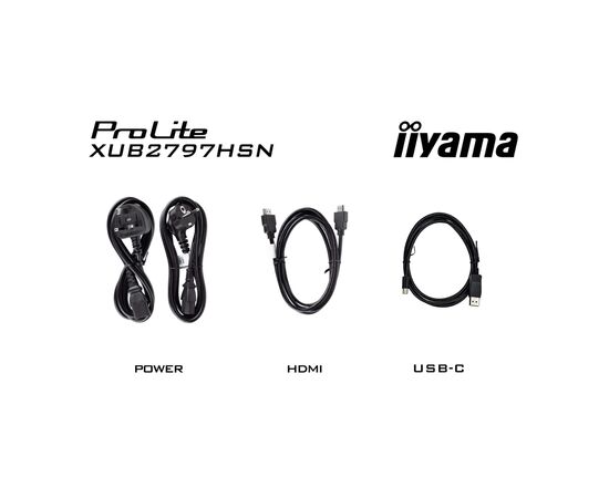 Монітор iiyama XUB2797HSN-B2, зображення 11 Монітор iiyama XUB2797HSN-B2, зображення 11