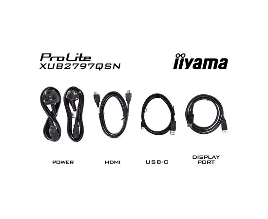 Монитор iiyama XUB2797QSN-B2, изображение 12 Монитор iiyama XUB2797QSN-B2, изображение 12