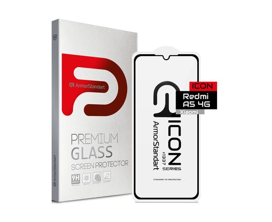 Стекло защитное Armorstandart Icon Xiaomi Redmi A5 4G / Poco C71 4G Black (ARM84704)